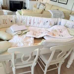 Pottery Barn Baby Crib Bedding Set